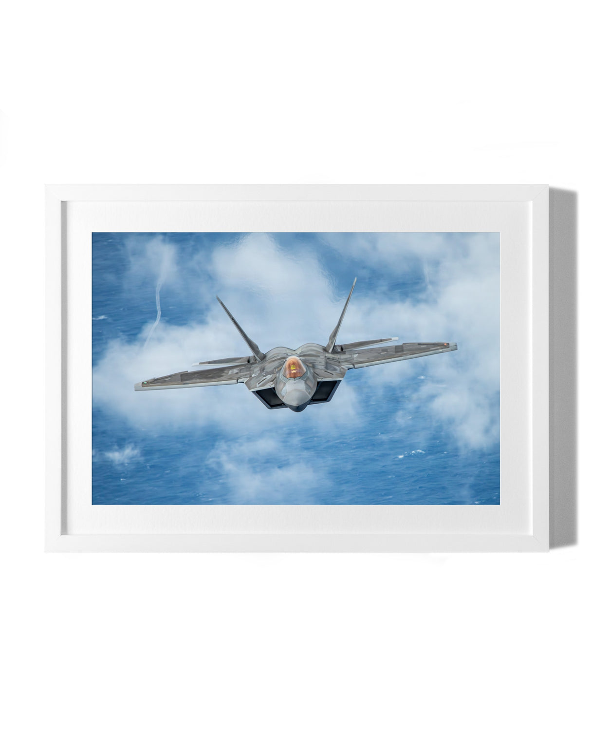 F-22 Raptor off the Coast of Hawaii