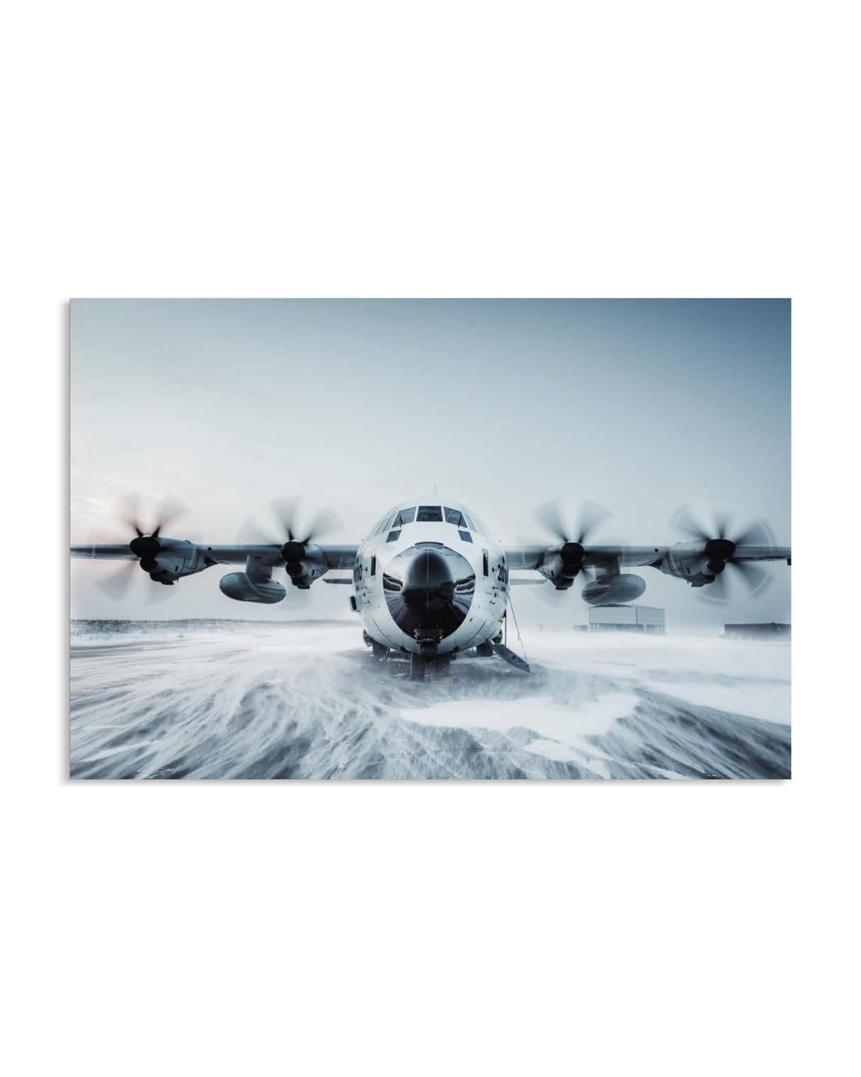 C-130 Departs Bethel, Alaska