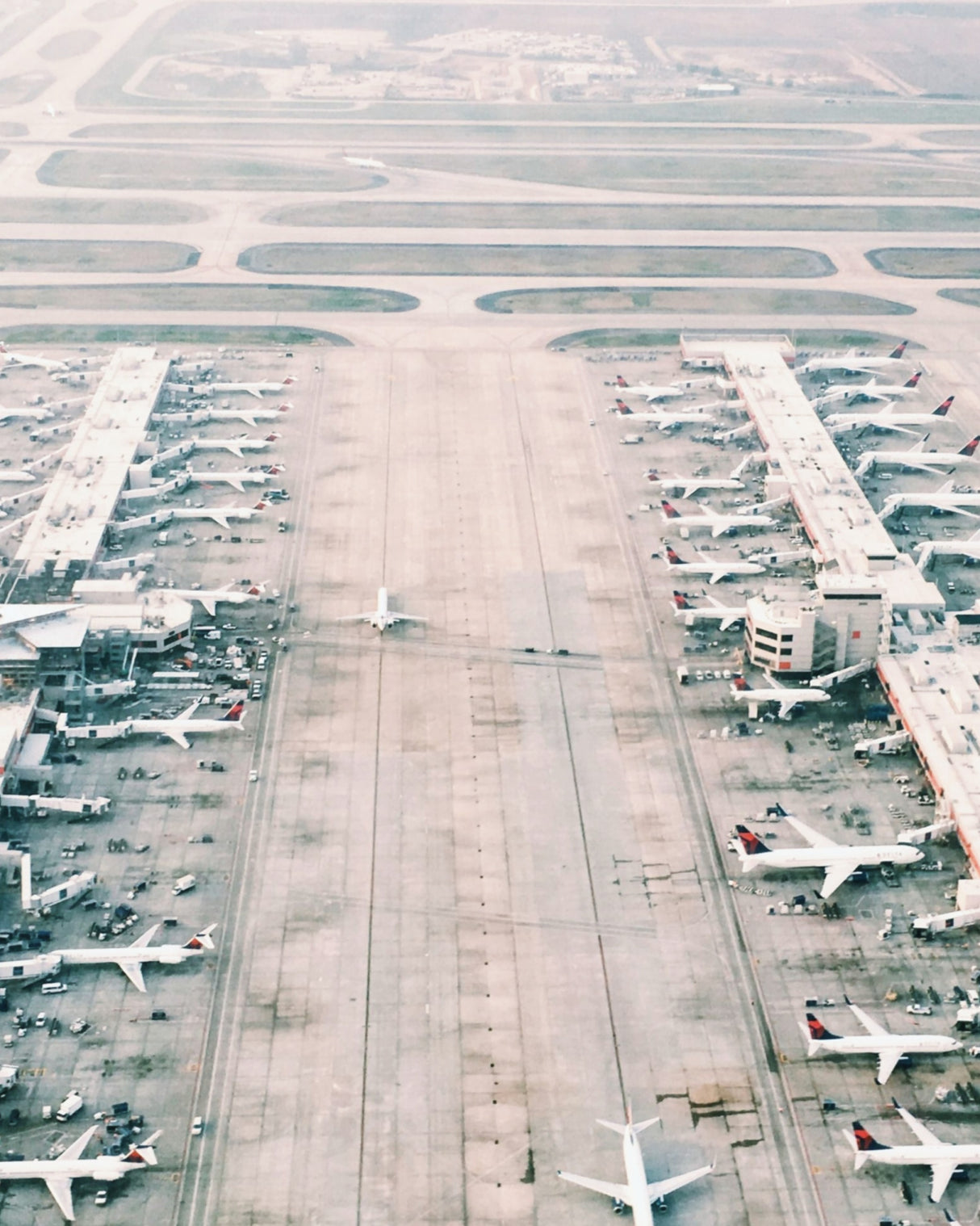 Hartsfield-Jackson Atlanta International Airport Aerial View