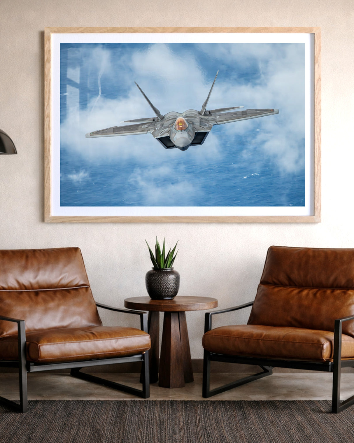 F-22 Raptor off the Coast of Hawaii