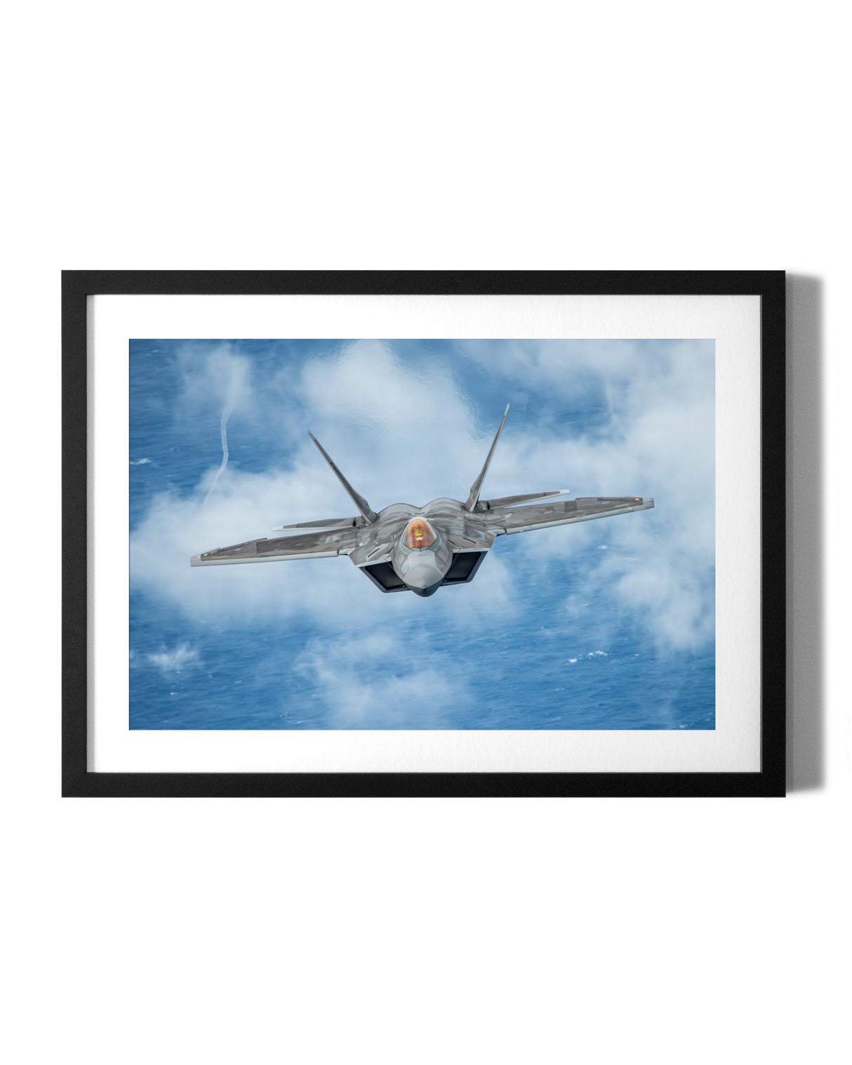 F-22 Raptor off the Coast of Hawaii