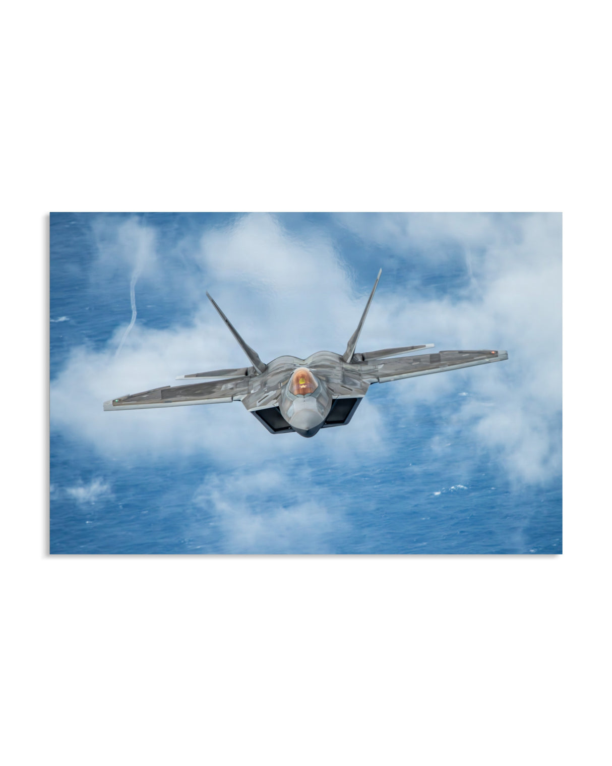 F-22 Raptor off the Coast of Hawaii