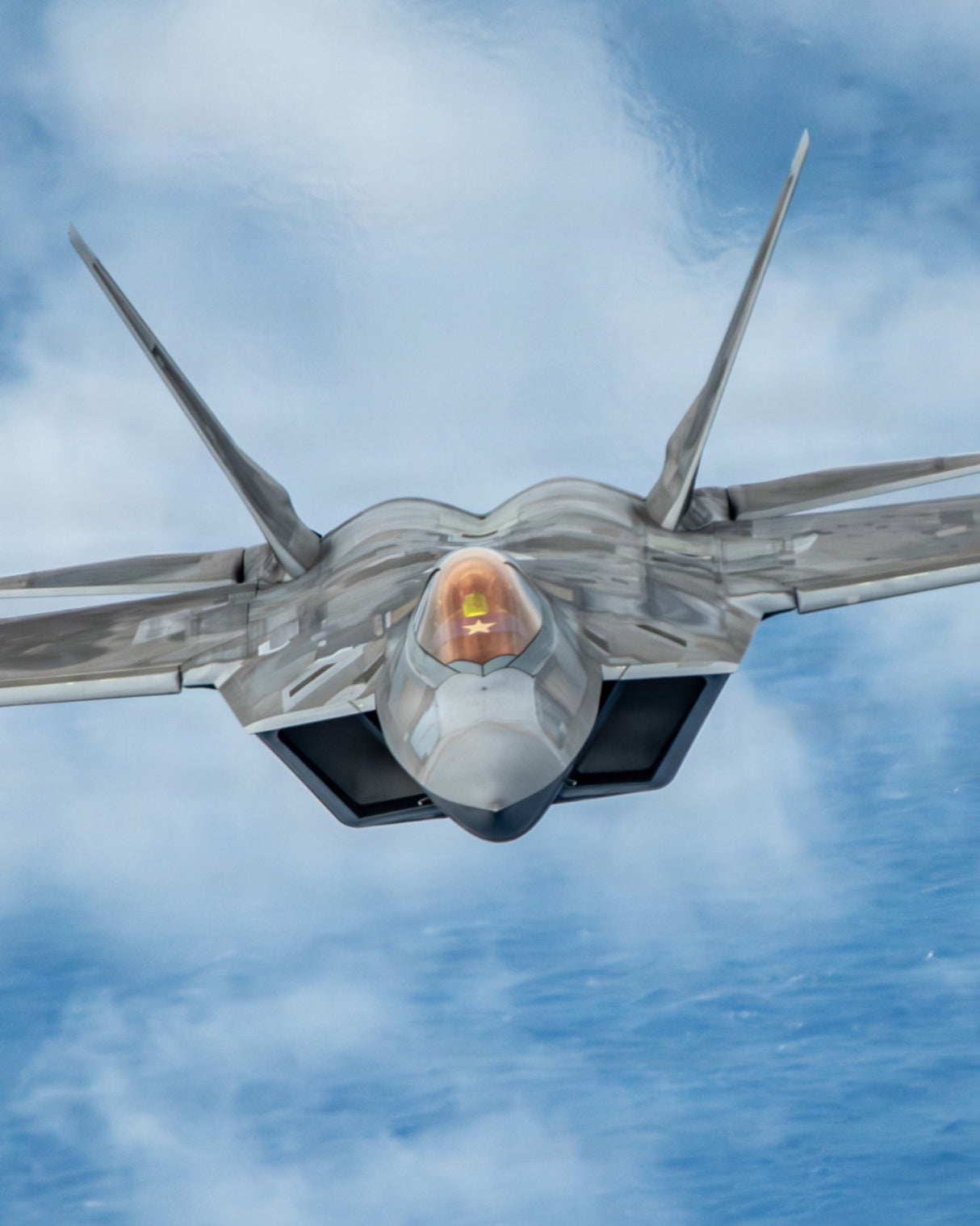 F-22 Raptor off the Coast of Hawaii