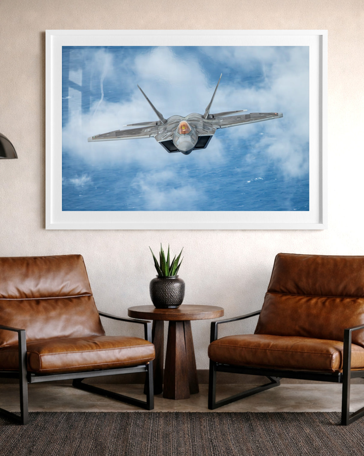 F-22 Raptor off the Coast of Hawaii