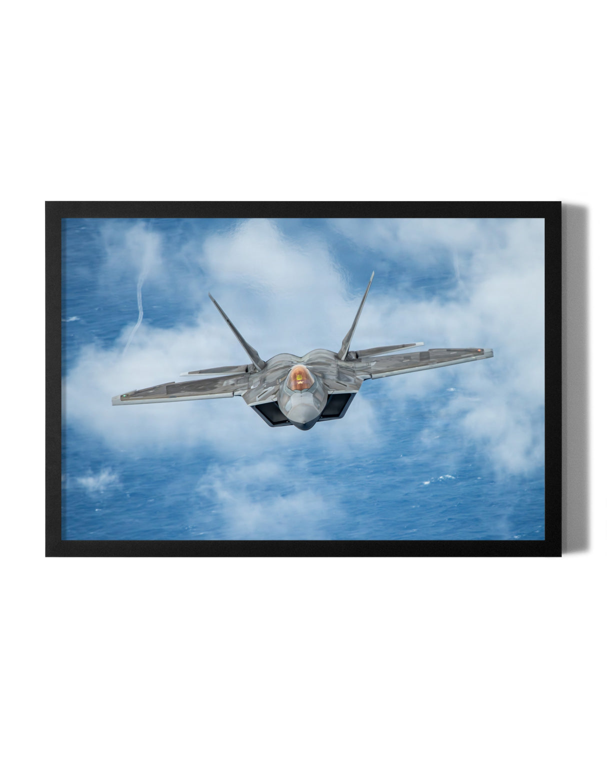 F-22 Raptor off the Coast of Hawaii