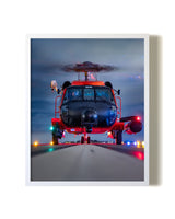 Jayhawk at night in Albert Whitted Airport