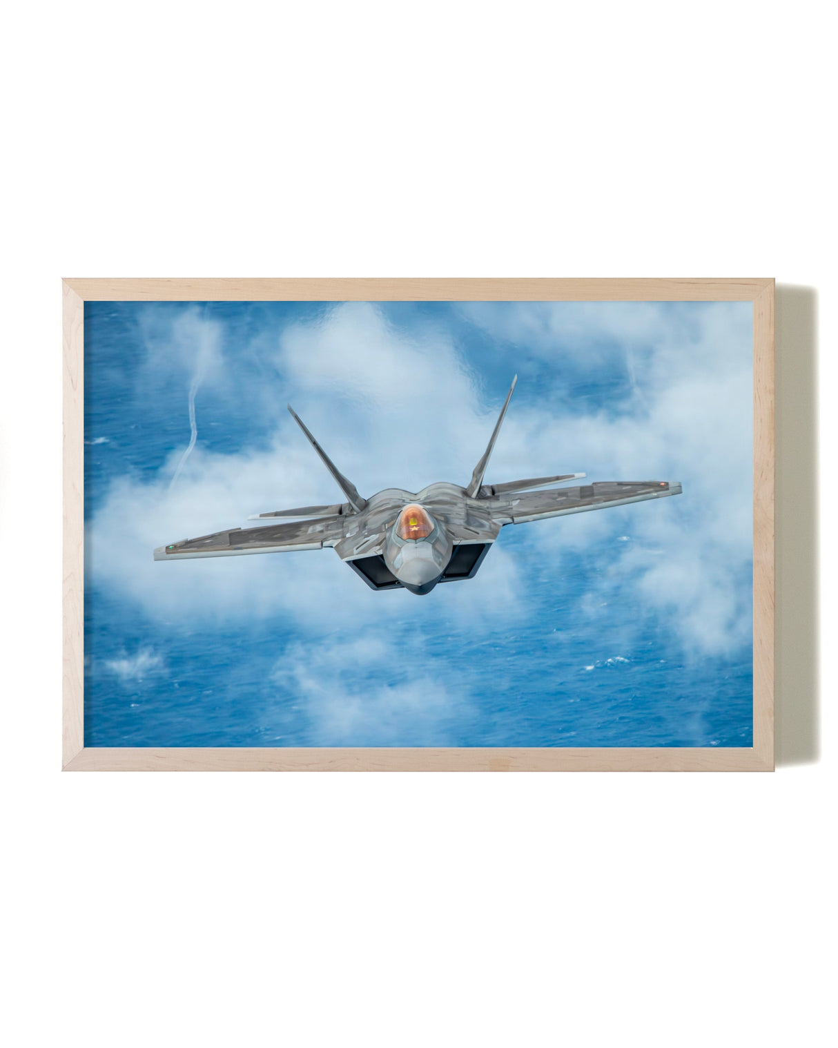 F-22 Raptor off the Coast of Hawaii