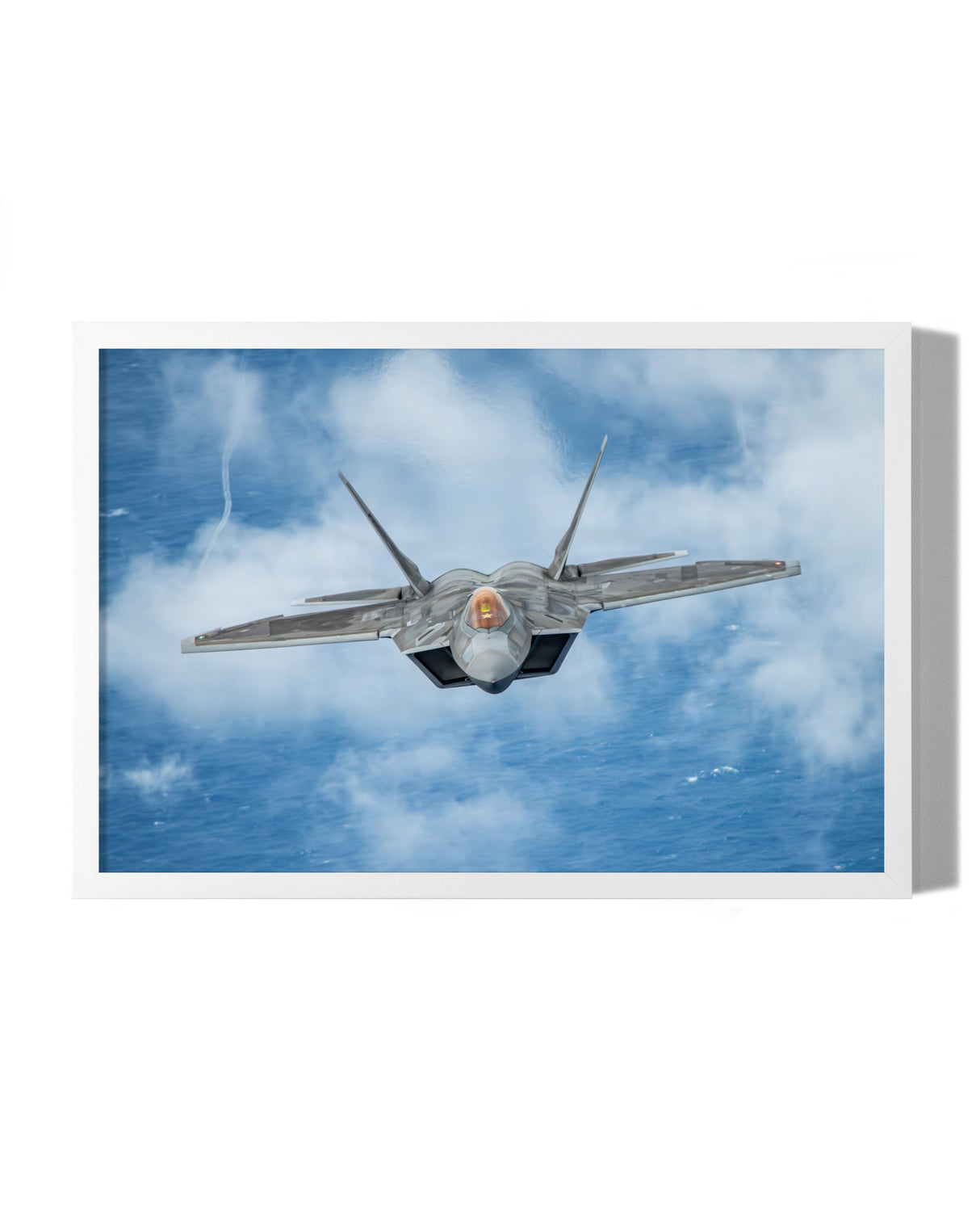F-22 Raptor off the Coast of Hawaii