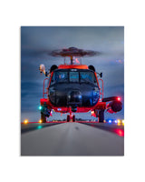 Jayhawk at night in Albert Whitted Airport